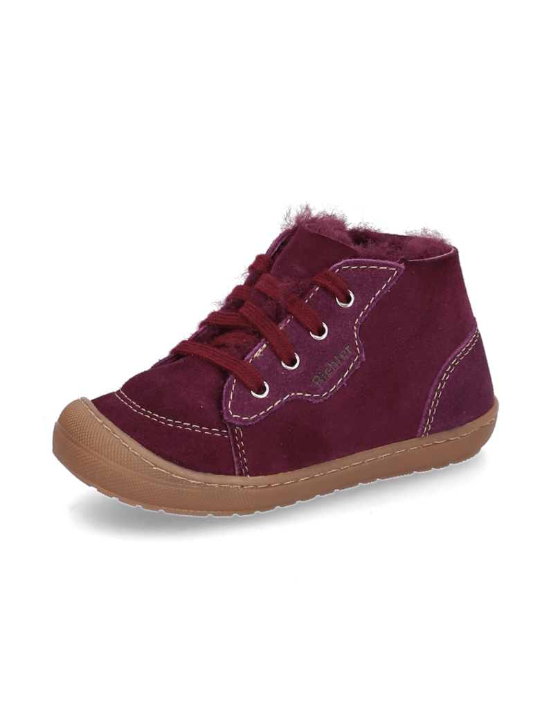 Richter-Veloursleder-Boot-lila