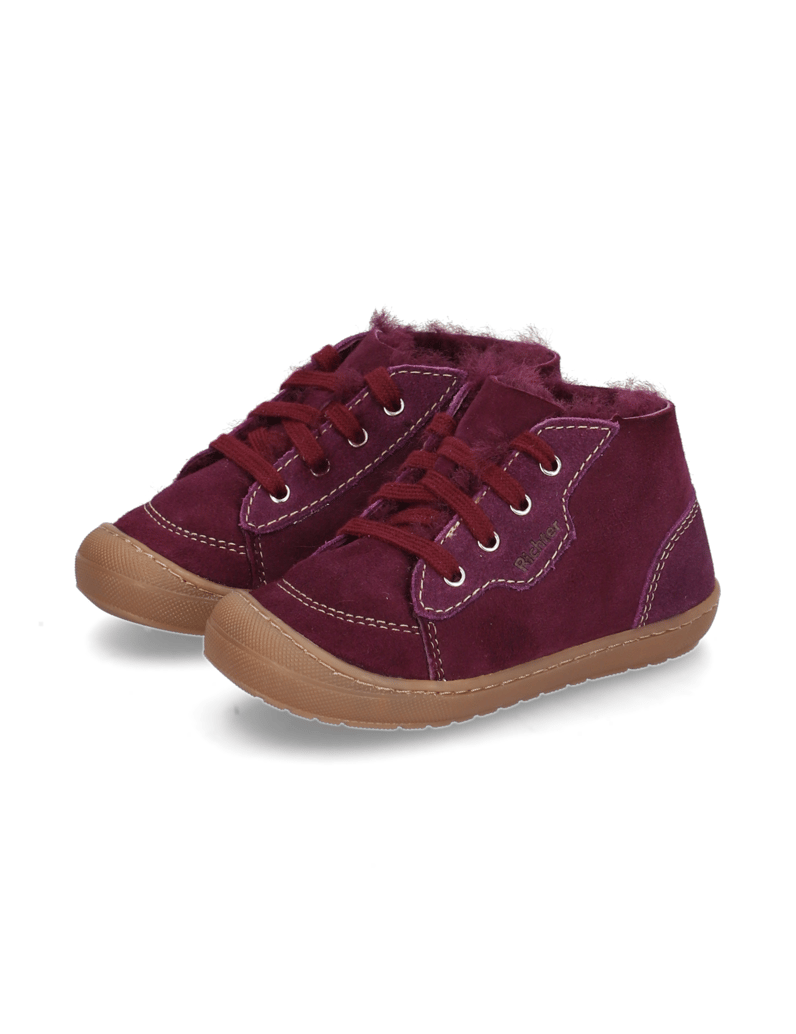 Richter-Veloursleder-Boot-lila