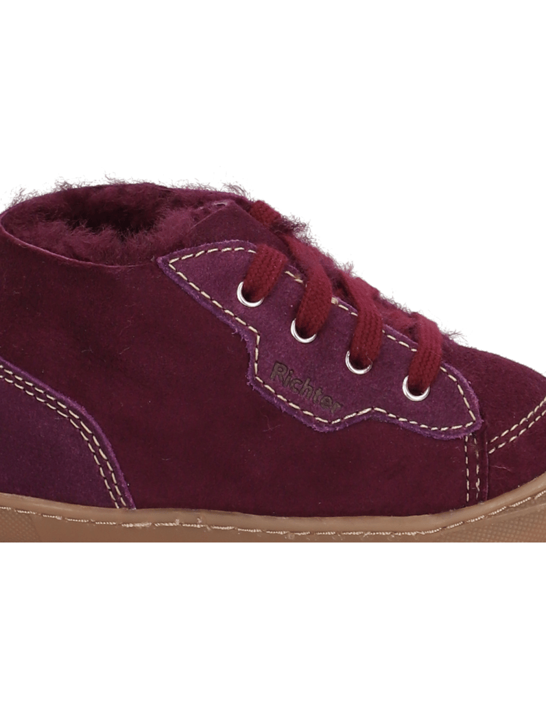 Richter-Veloursleder-Boot-lila