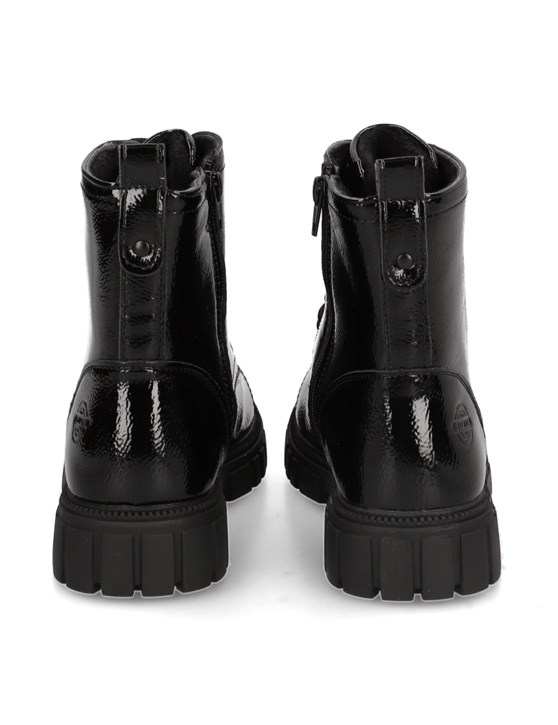 S.Oliver-Lederimitat-Boot-schwarz