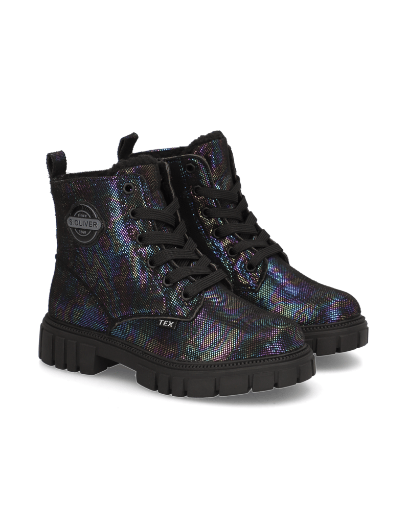 S.Oliver-Lederimitat-Boot-multicolor