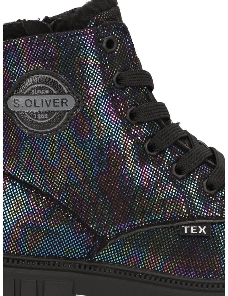 S.Oliver-Lederimitat-Boot-multicolor