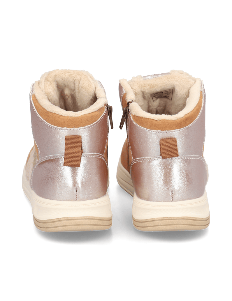 U&ME-imitácia-kože-tenisky-mid-cut-béžová