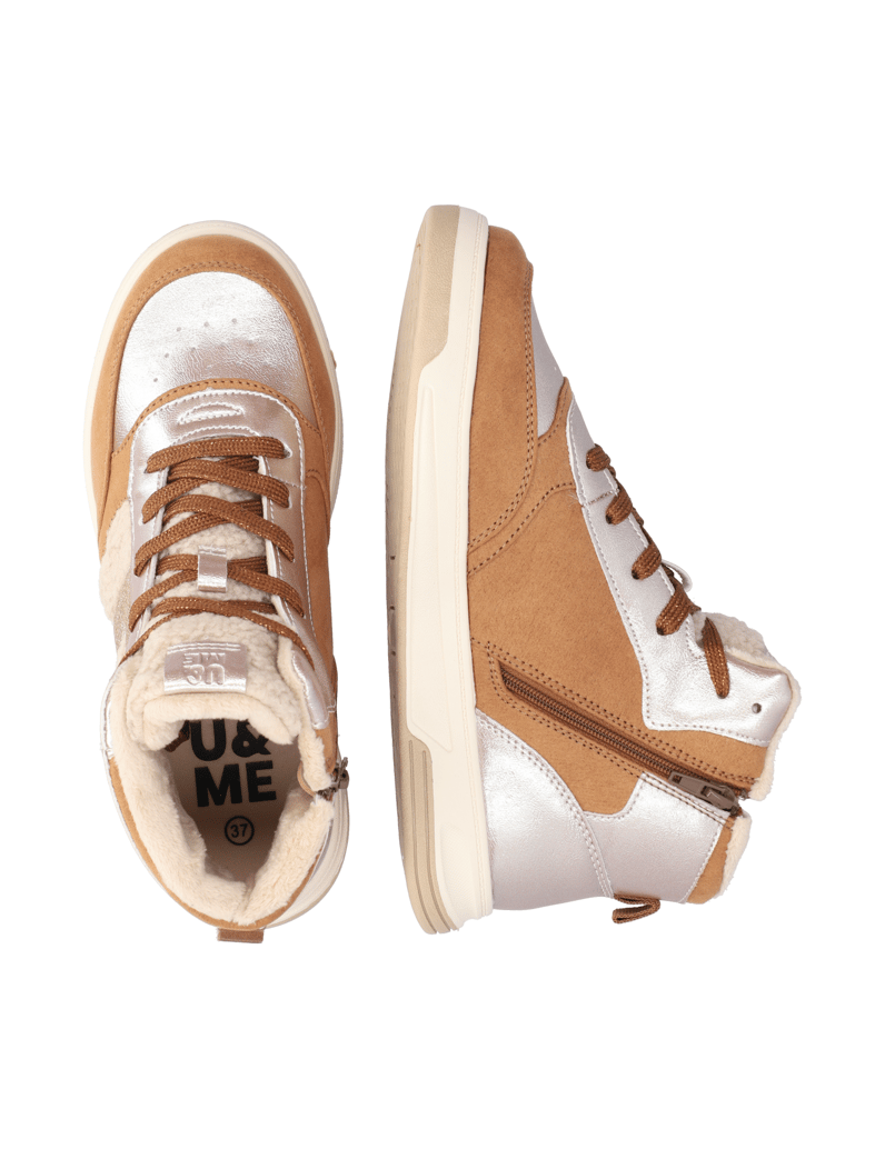 U&ME-imitácia-kože-tenisky-mid-cut-béžová