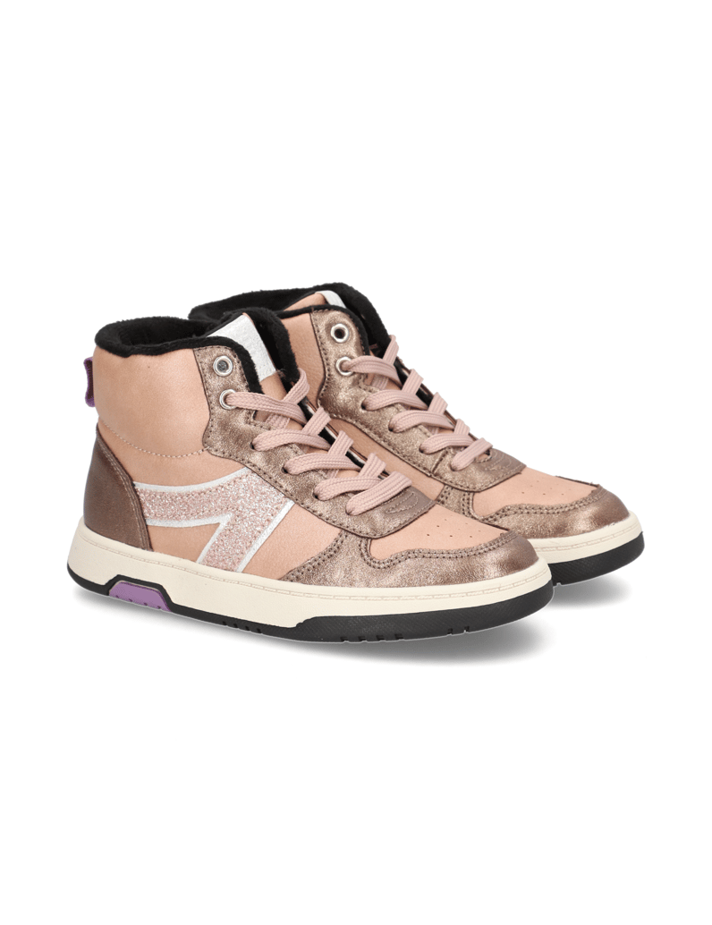 U&ME-imitácia-kože-tenisky-mid-cut-hnedá