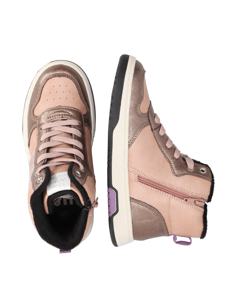 U&ME-imitácia-kože-tenisky-mid-cut-hnedá