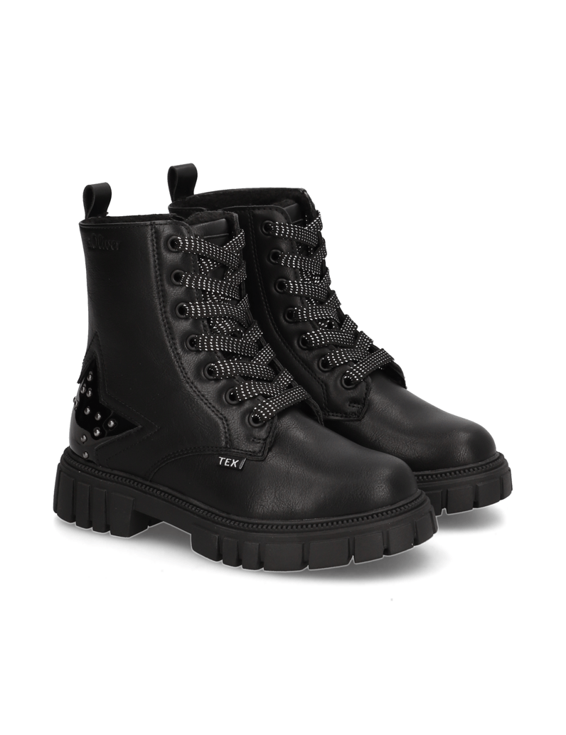 S.Oliver-členková-obuv-čierna