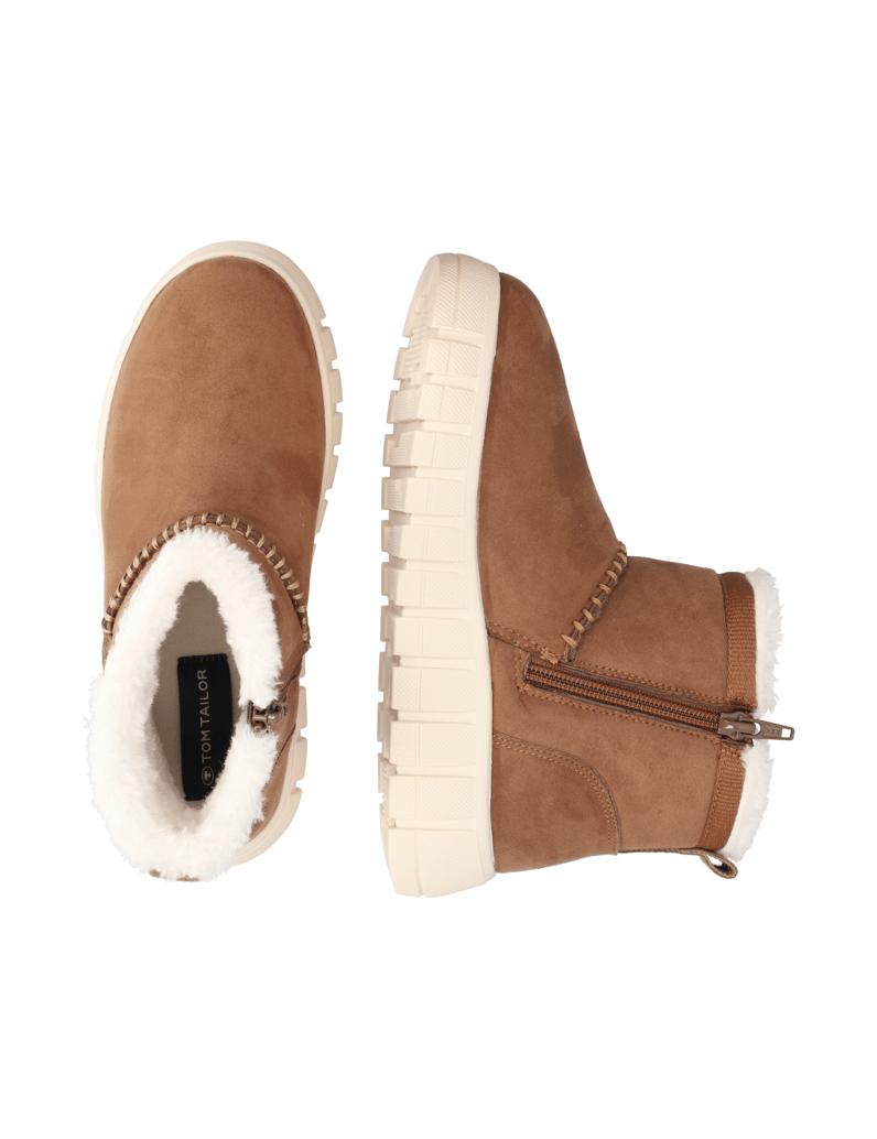 Tom-Tailor-kotníčkové-boty-hnědá