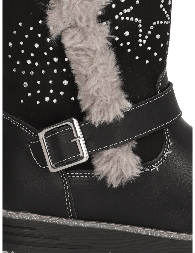 U&ME-imitácia-kože-čižmy-čierna