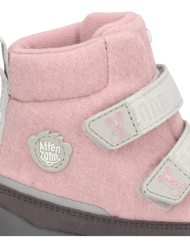 Affenzahn-WINTERSTIEFEL-WOLLE-COMFY-KOALA-růžová
