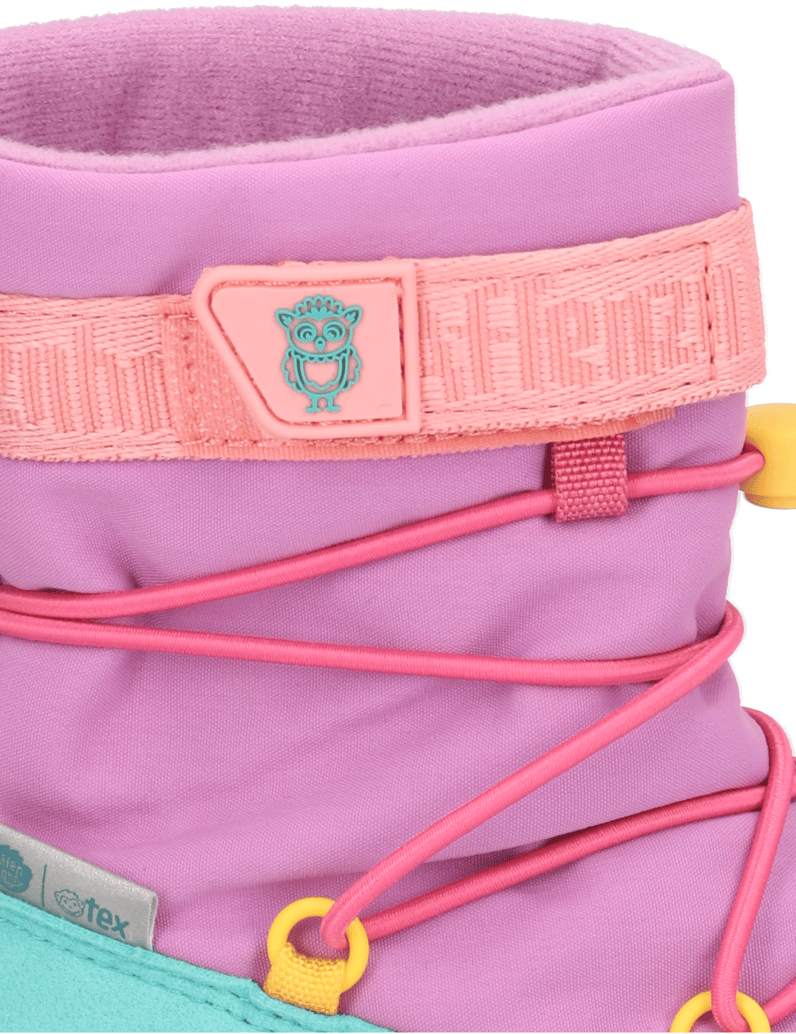 Affenzahn-SCHNEESTIEFEL-VEGAN-SNOWY-EULE-pink