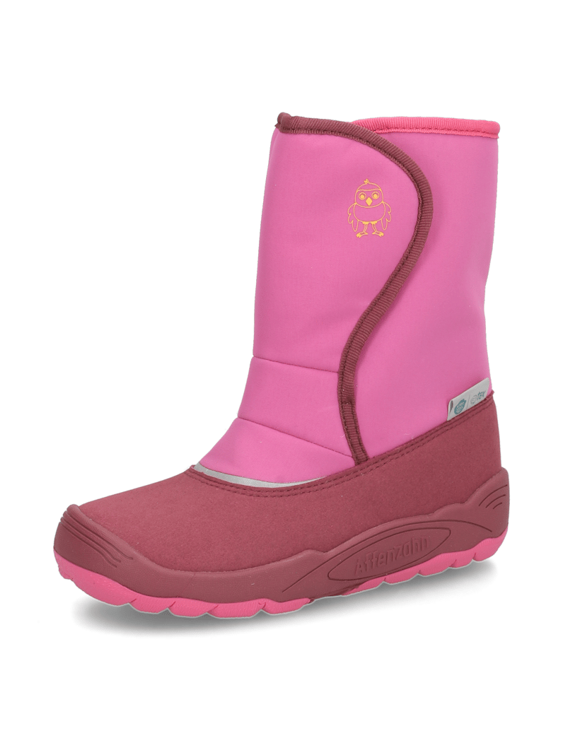 Affenzahn-Schneestiefel-Vegan-Freezy-Vogel-pink