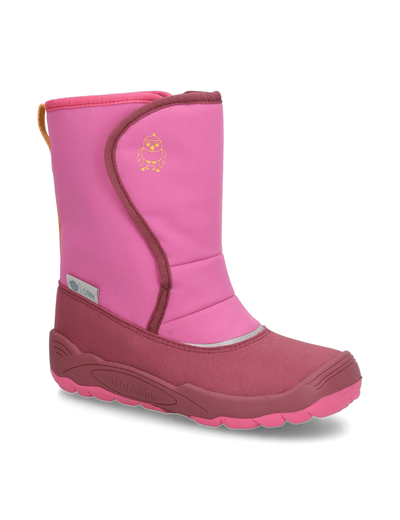 Affenzahn-Schneestiefel-Vegan-Freezy-Vogel-pink