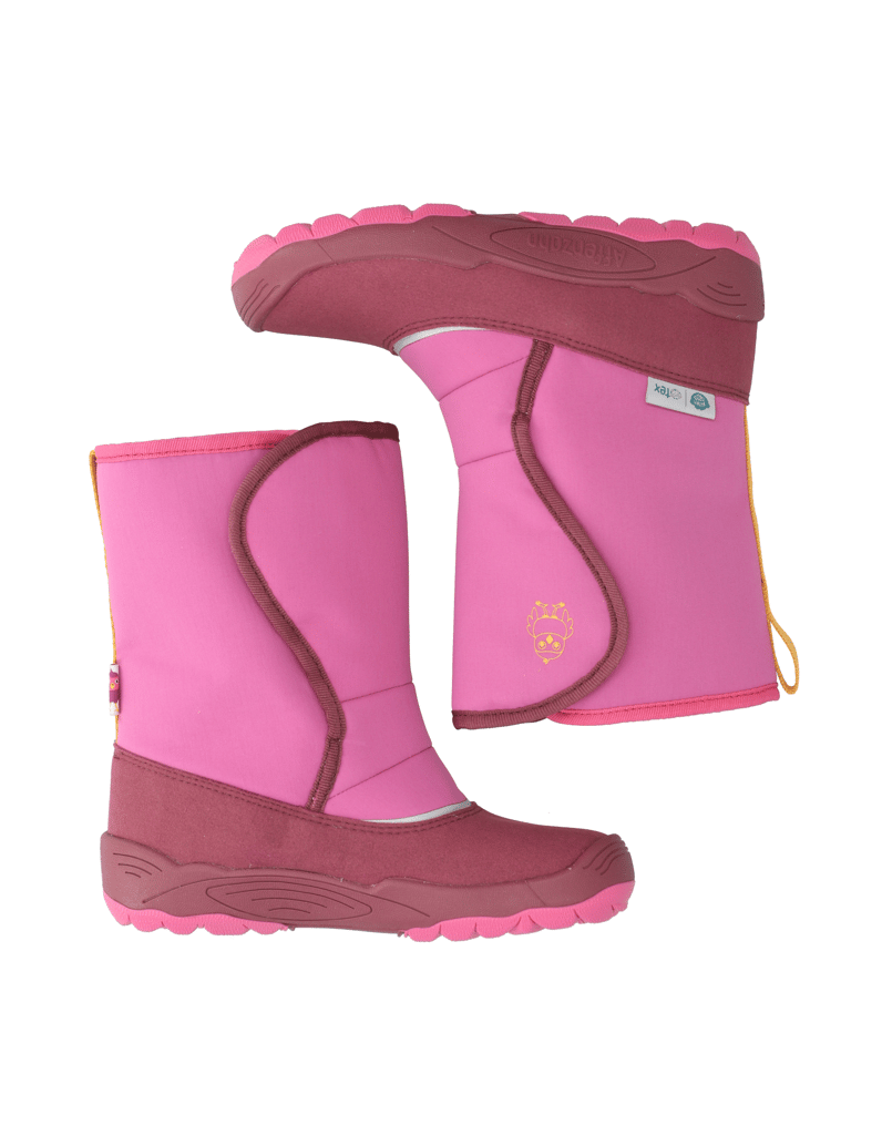 Affenzahn-Schneestiefel-Vegan-Freezy-Vogel-pink
