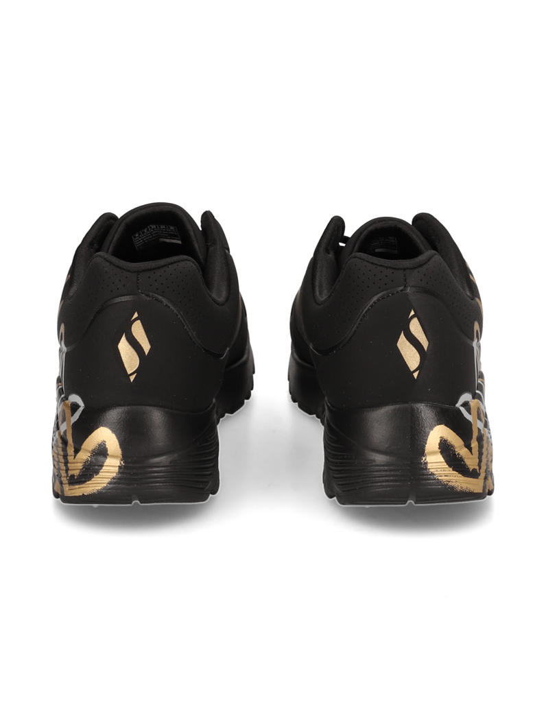 Skechers-UNO-LITE---METALLIC-LOVE-schwarz