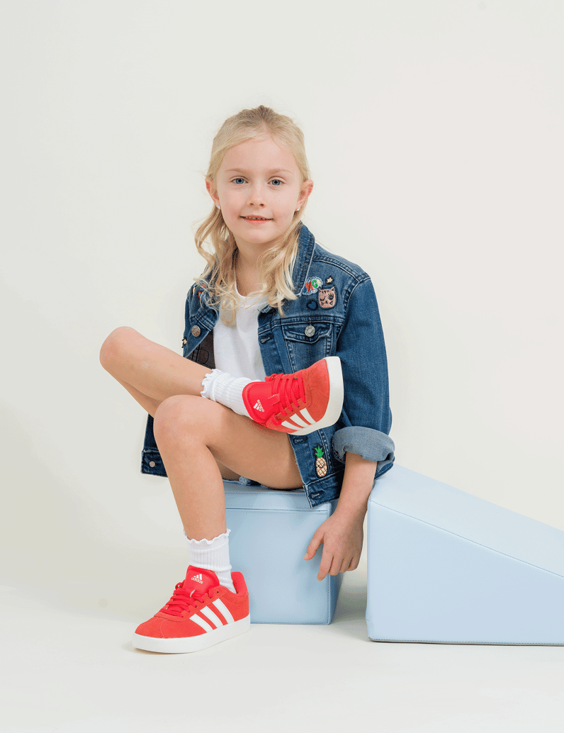 Adidas-VL-COURT-3.0-K-červená