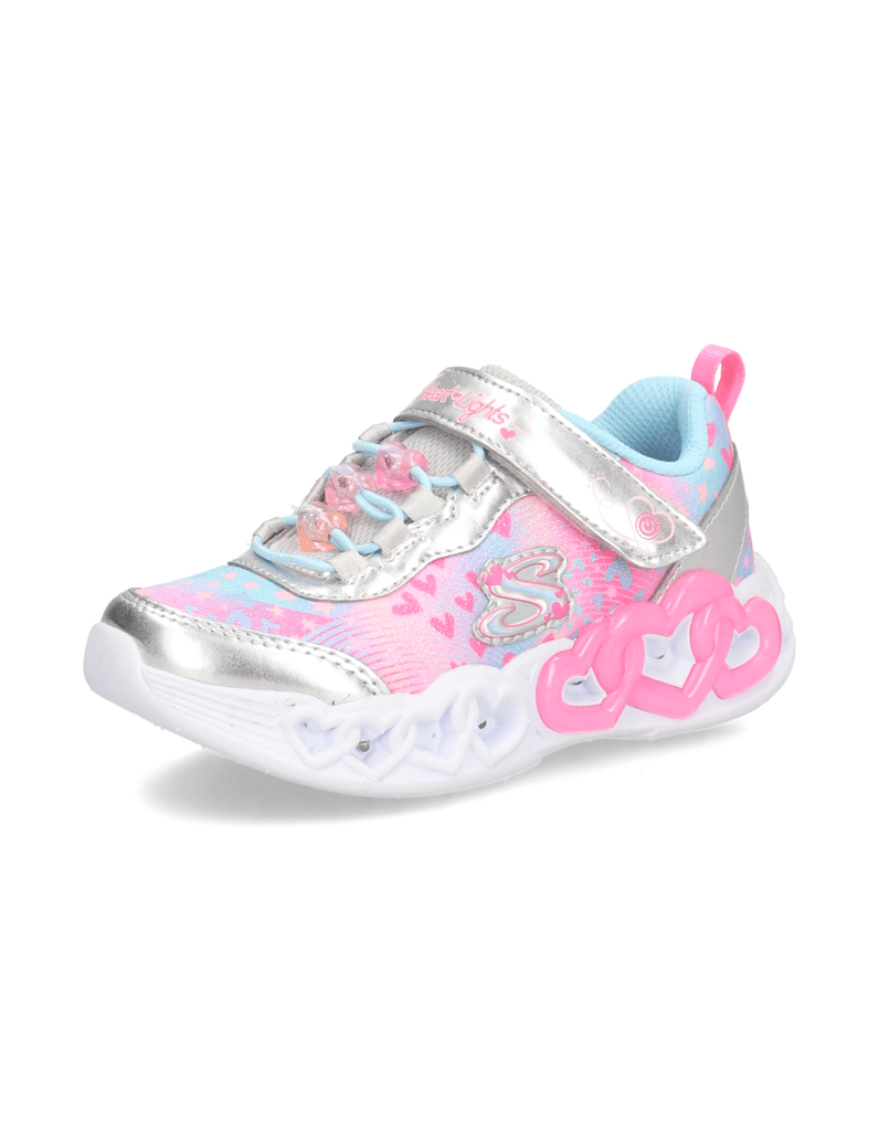 Skechers-Infinite-Heart-Lights-růžová