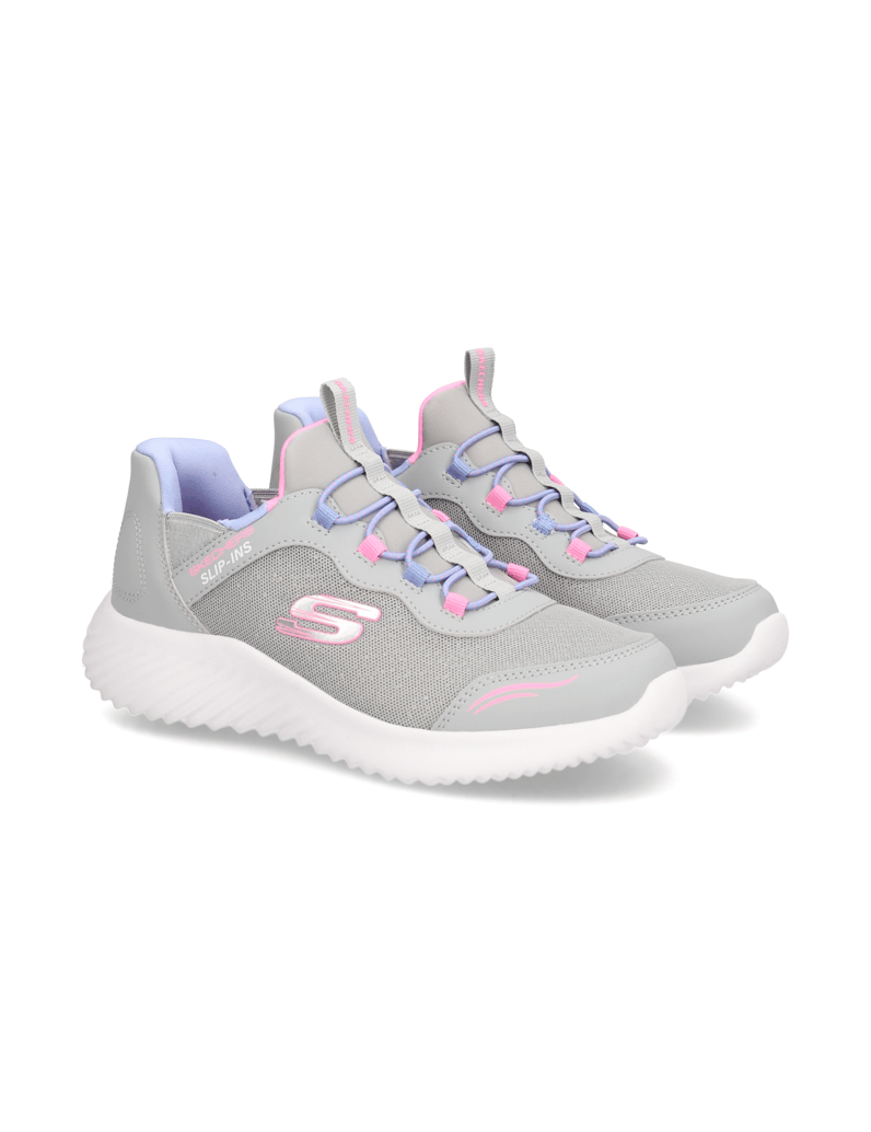 Skechers-Slip-Ins-Bounder-šedá