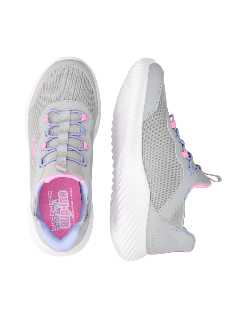 Skechers-Slip-Ins-Bounder-šedá