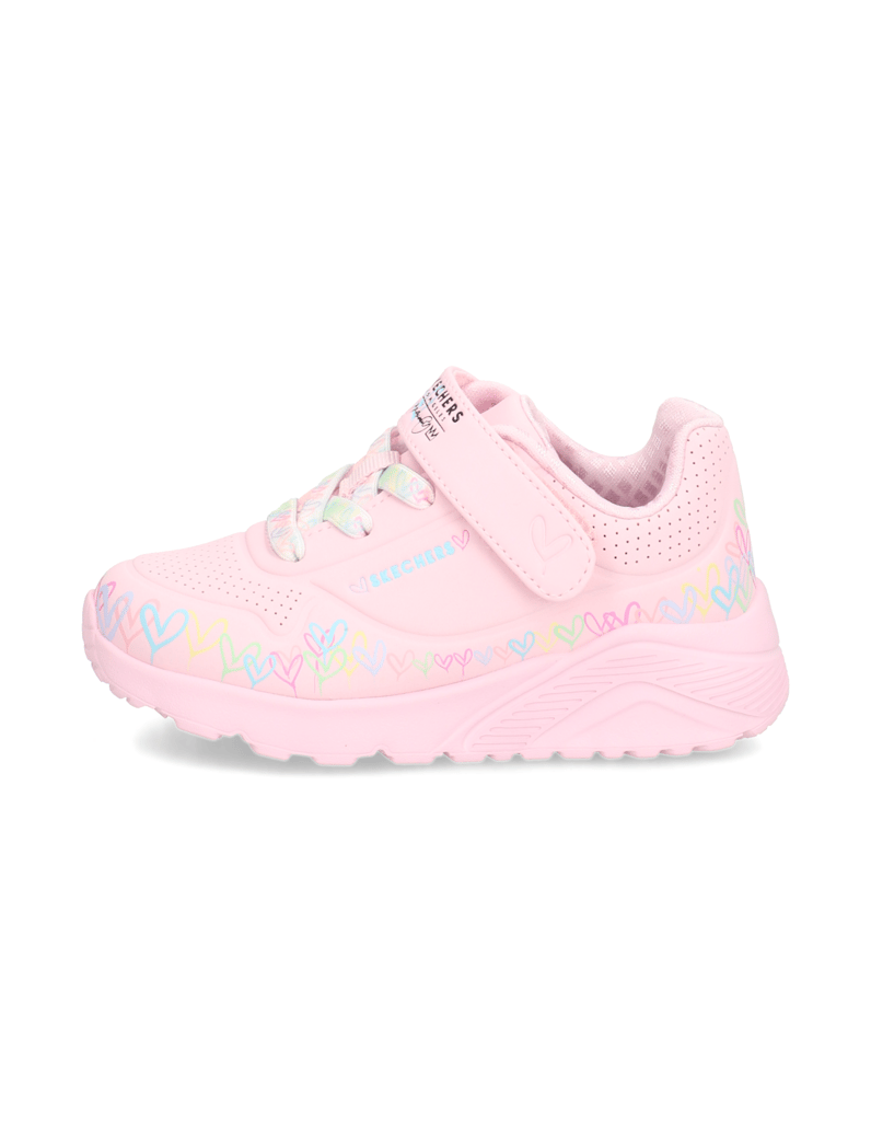 Skechers-UNO-LITE-HEART-CRAZE-ružová