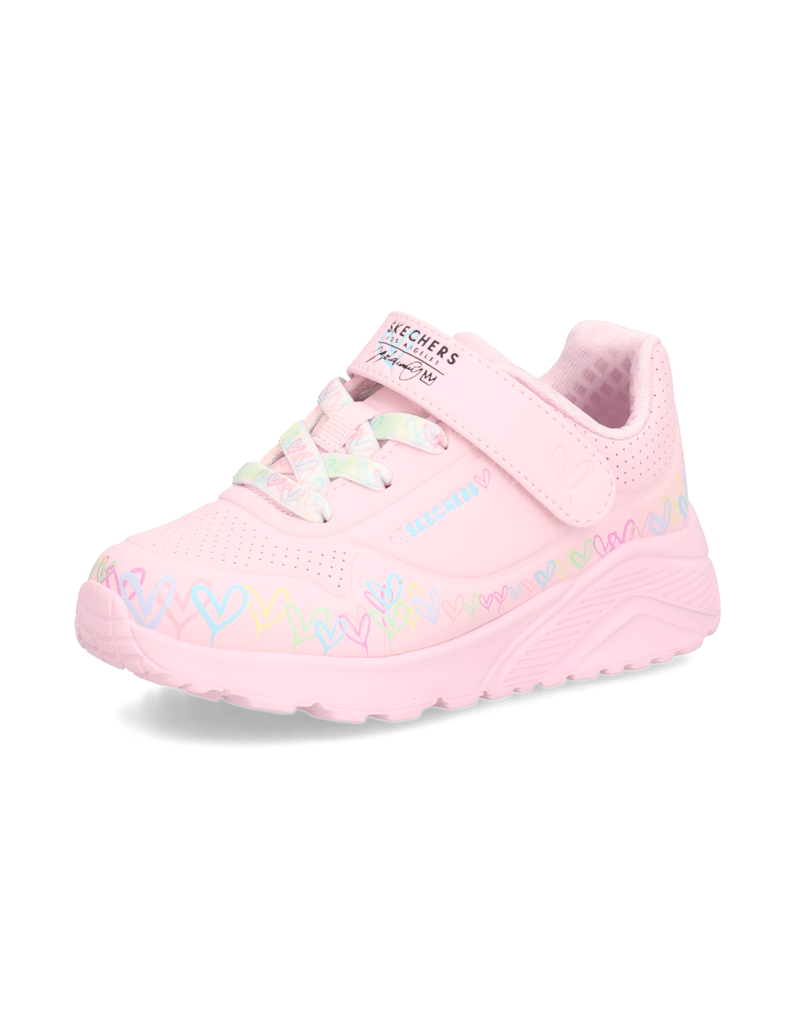 Skechers-UNO-LITE-HEART-CRAZE-ružová