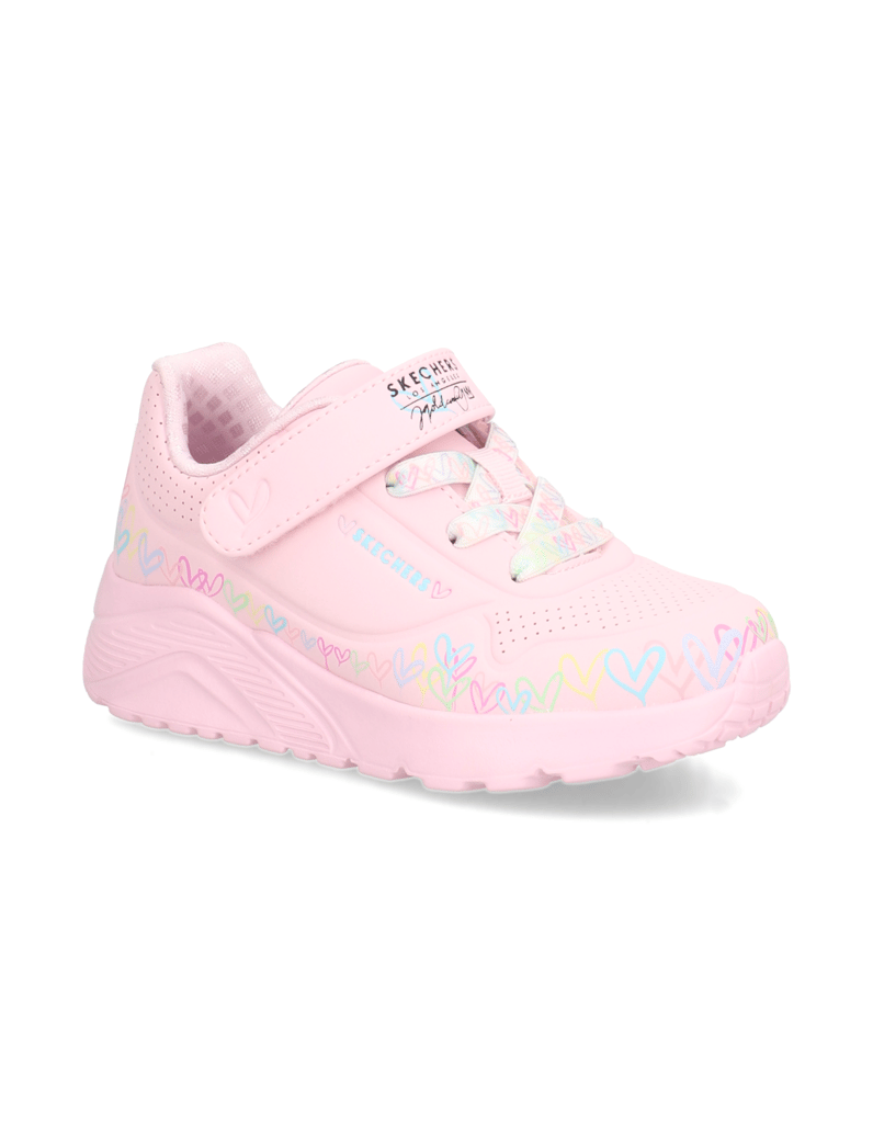 Skechers-UNO-LITE-HEART-CRAZE-ružová