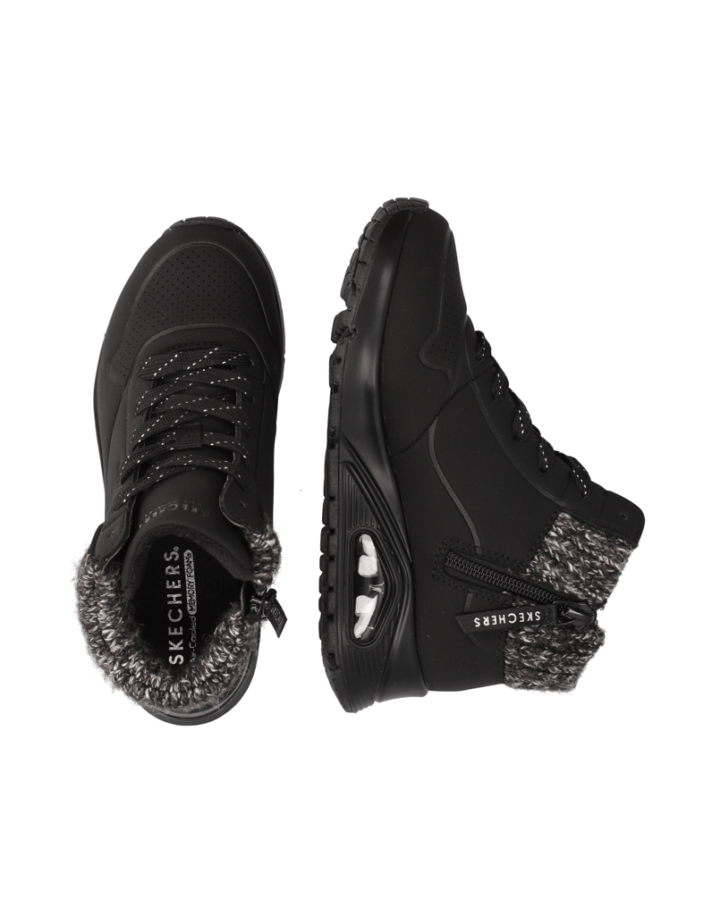 Skechers-kotníčkové-tenisky-černá