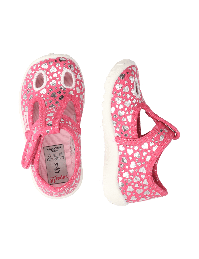 Superfit-domácí-obuv-růžová