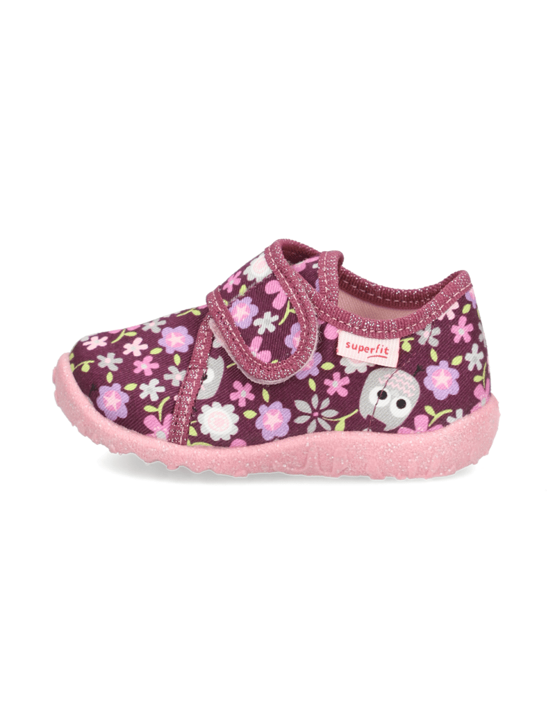 Superfit-domácí-obuv-červená