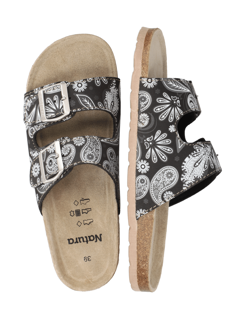 Natura-šľapky-čierna