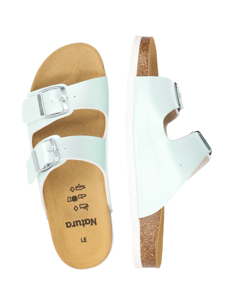 Natura-imitácia-kože-šľapky-mätová