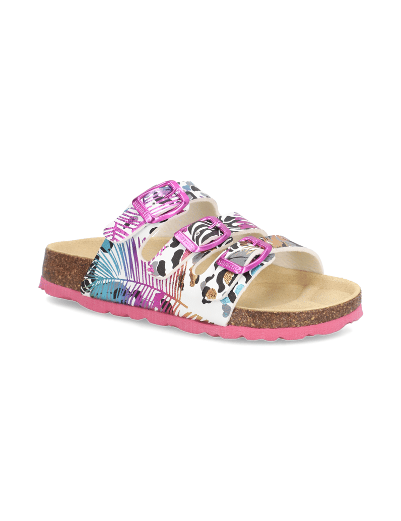 Superfit-PANTOFFEL-bílá