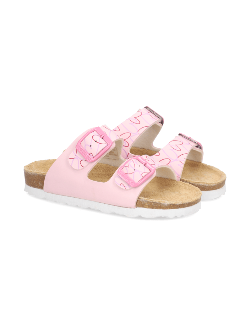 Natura-Hausschuh-rosa