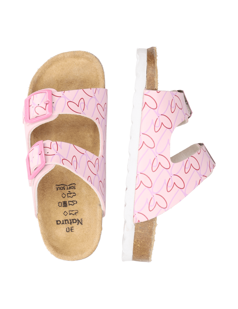 Natura-Hausschuh-rosa