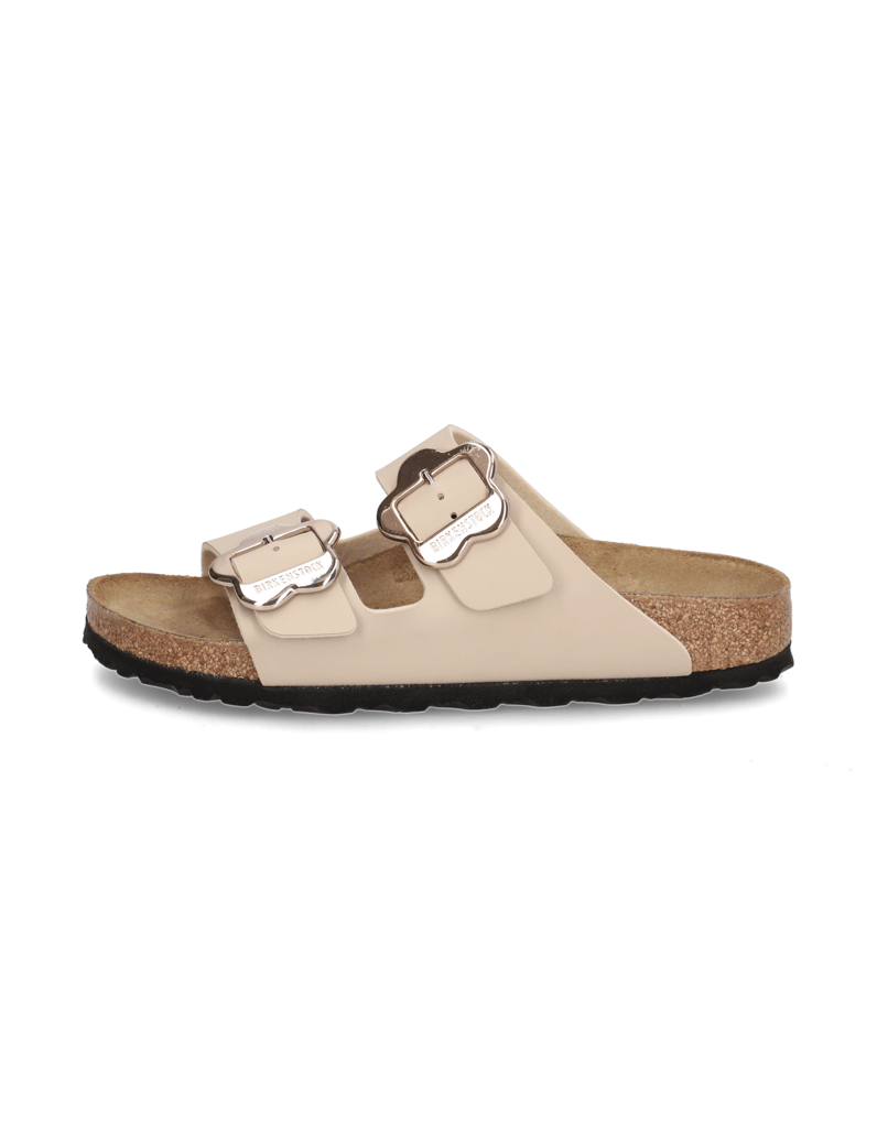 Birkenstock-ARIZONA-FLOWER-BUCKLE-KIDS-černá