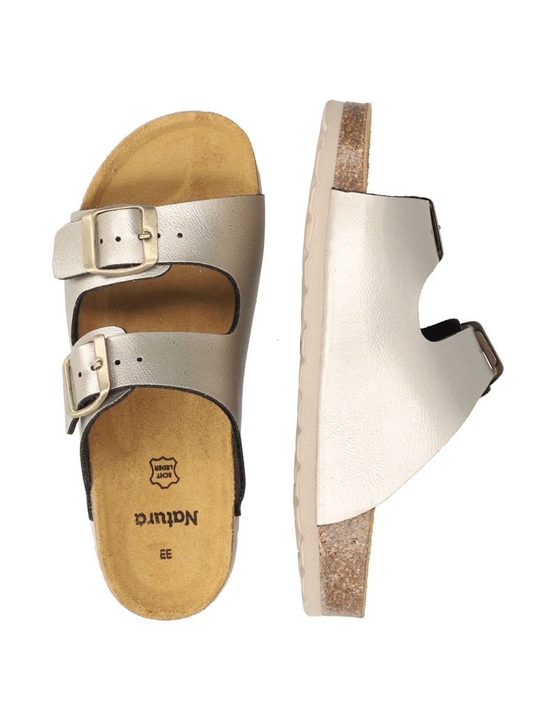 Natura-domácí-obuv-zlatá