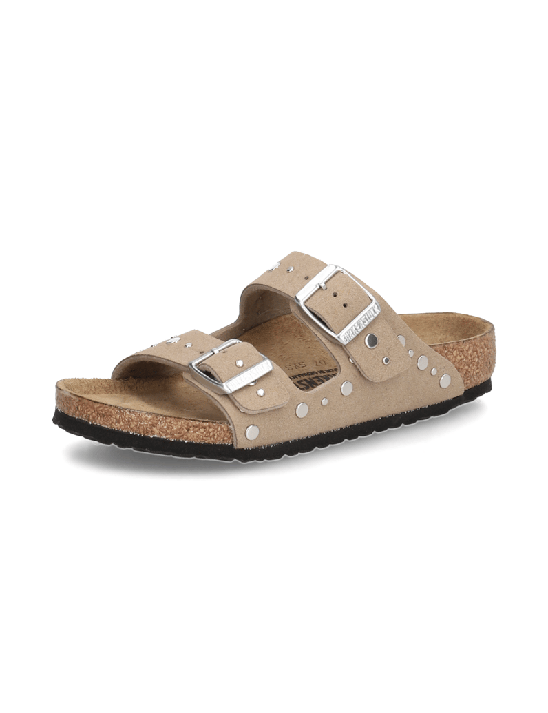 Birkenstock-ARIZONA-RIVET-BORDER-šedá