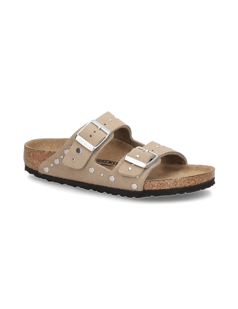 Birkenstock-ARIZONA-RIVET-BORDER-šedá