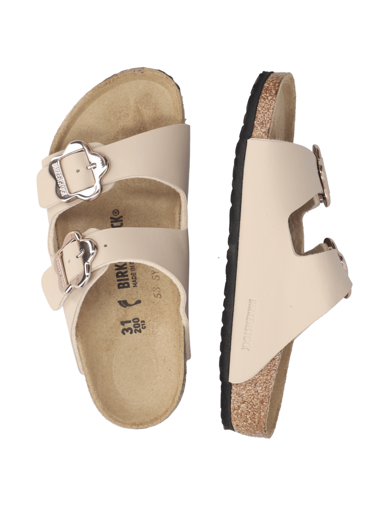 Birkenstock-ARIZONA-FLOWERS-KIDS-bež