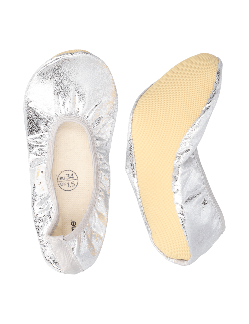 U&ME-tekstil-šolski-copati-srebrna