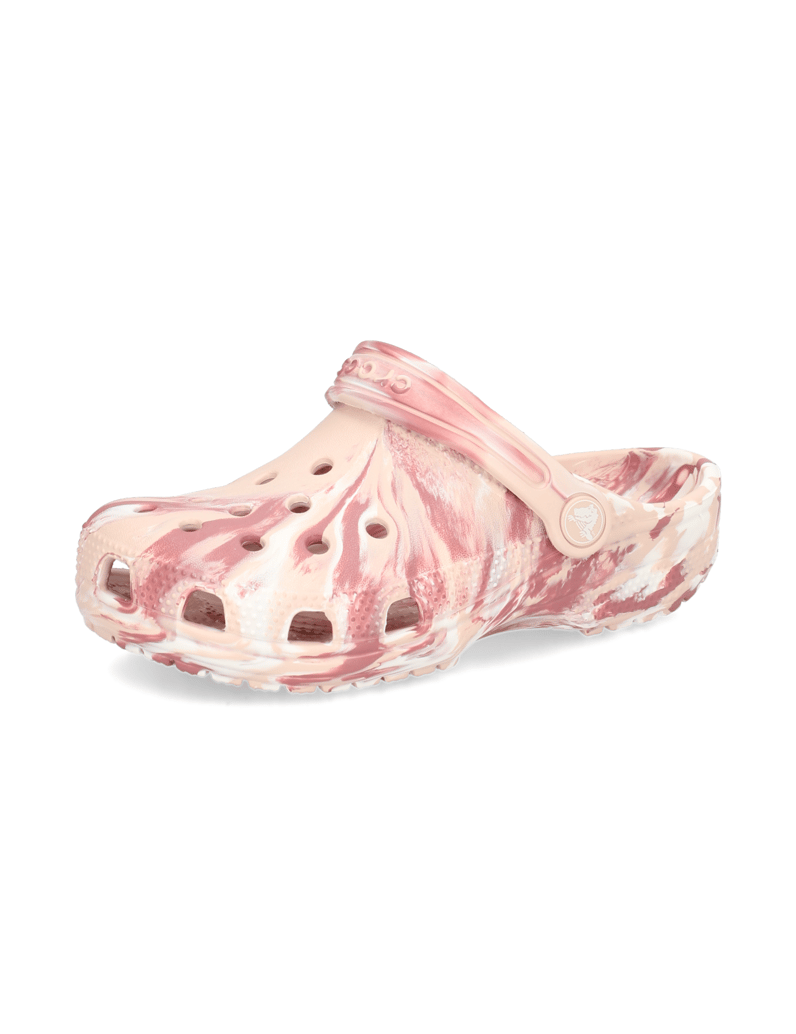 Crocs-CLASSIC-MARBLED-CLOG-weiss