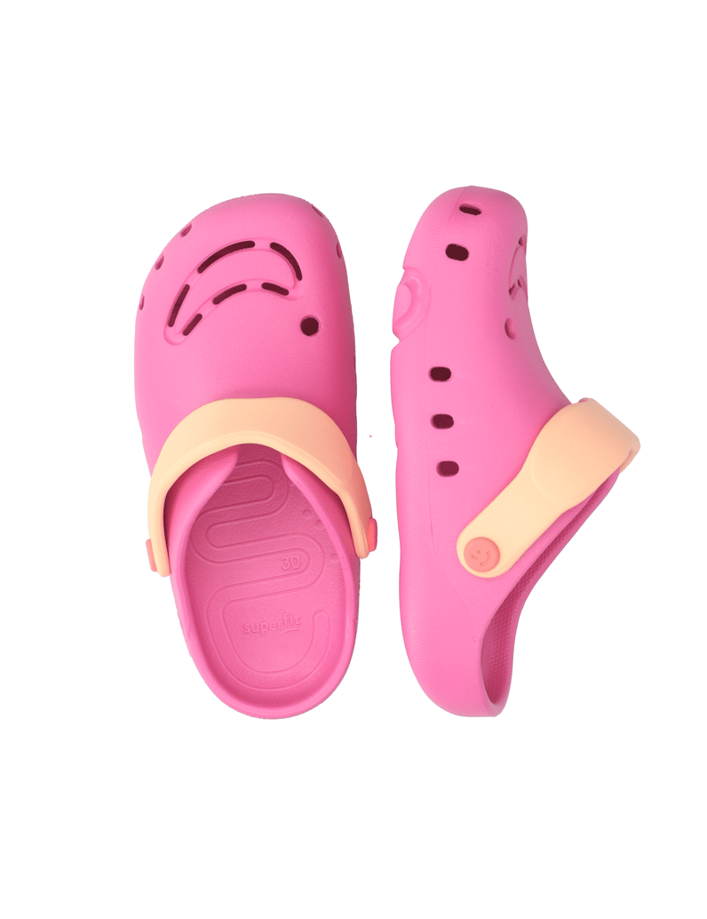 Superfit-gumové-pantofle-růžová