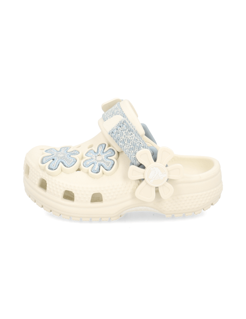 

CLASSIC DENIM CLOG, Biela