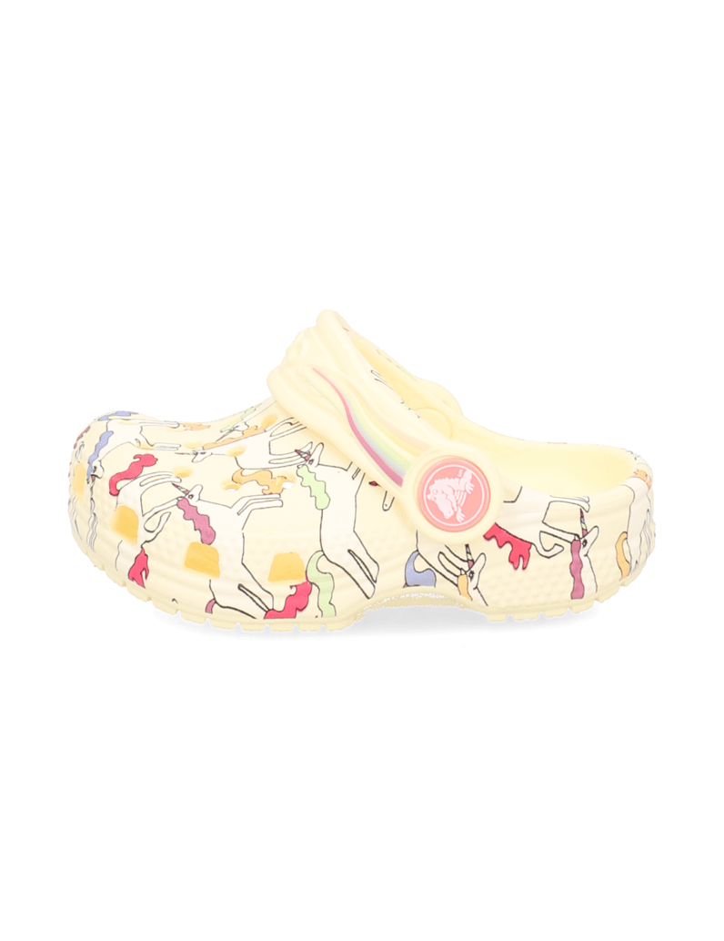 Crocs-CLASSIC-CLOG-PRINTS-žltá