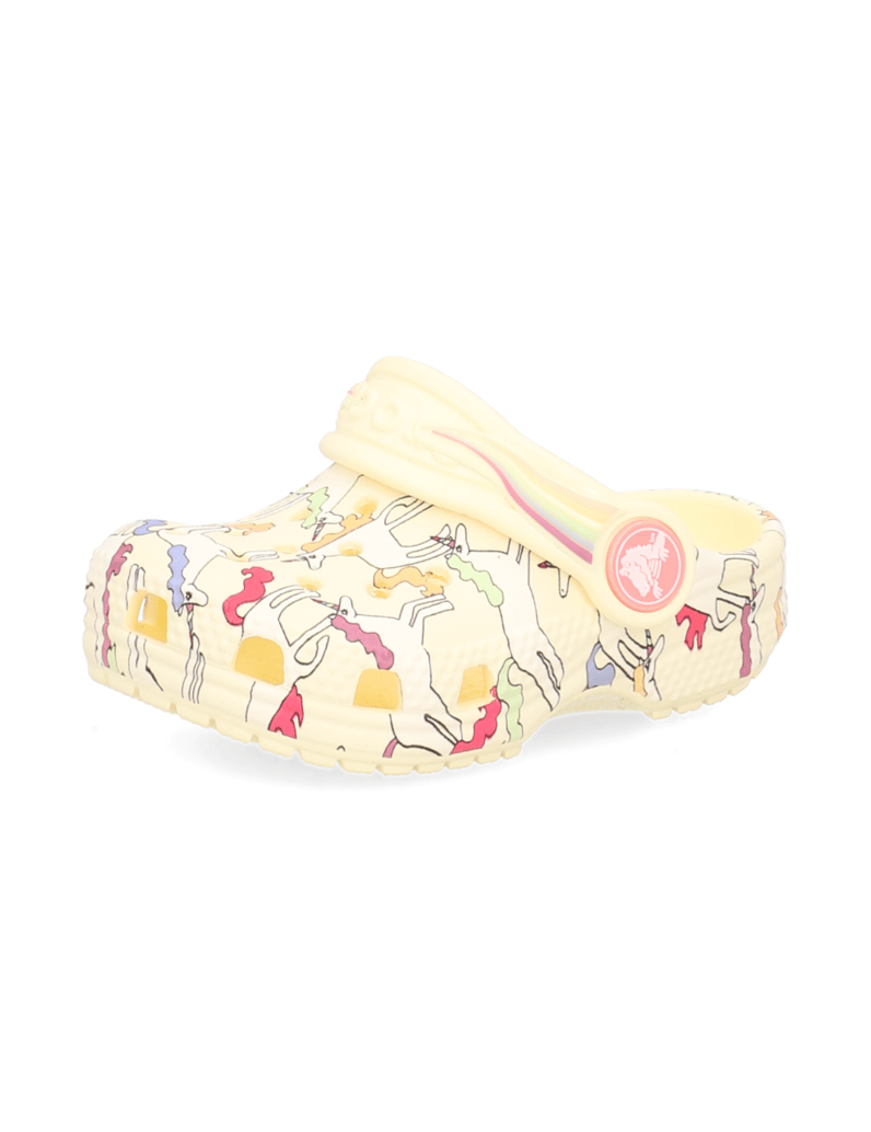 Crocs-CLASSIC-CLOG-PRINTS-žltá