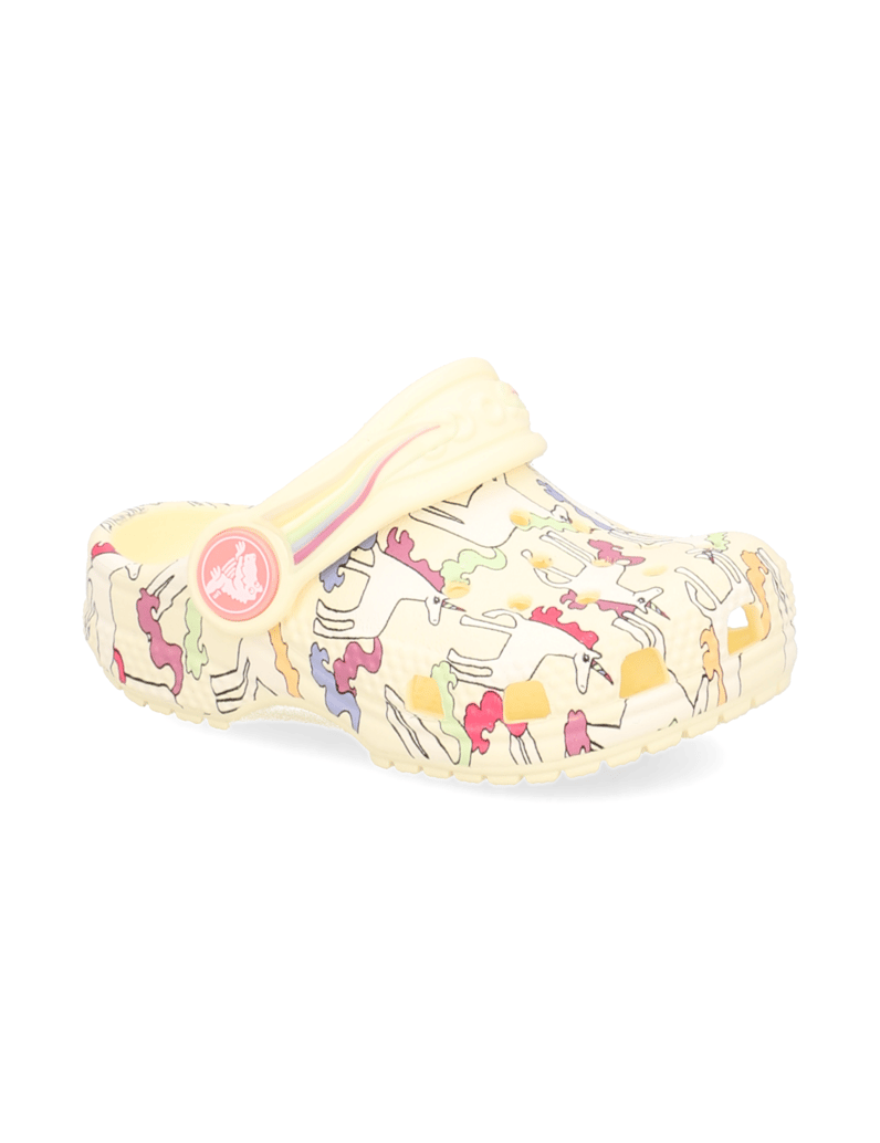 Crocs-CLASSIC-CLOG-PRINTS-žltá