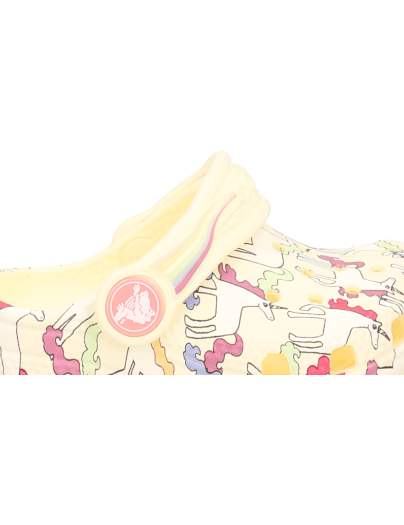 Crocs-CLASSIC-CLOG-PRINTS-žltá