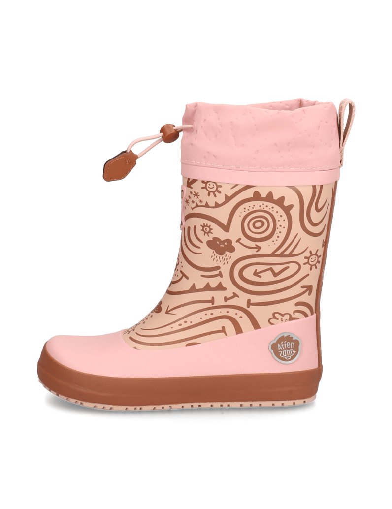 Affenzahn-Gummistiefel--Vegan-Puddly-ružová