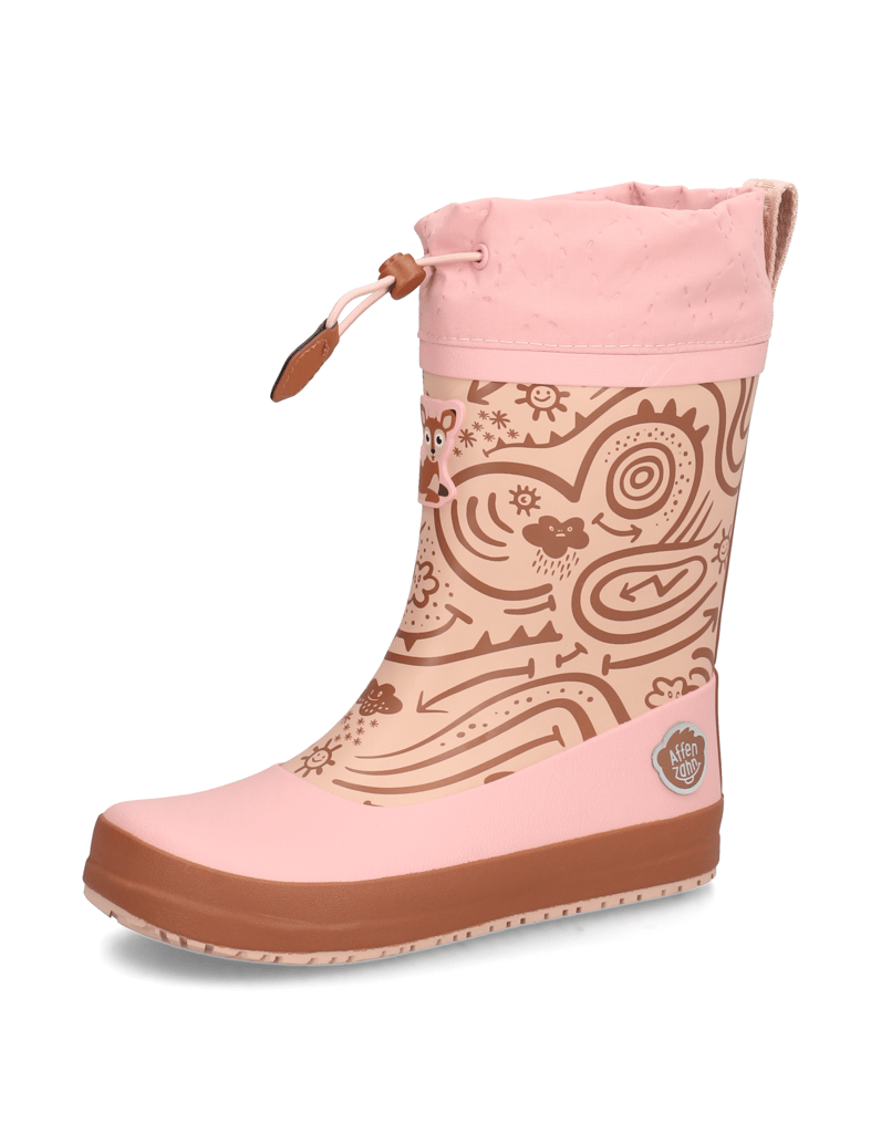 Affenzahn-Gummistiefel--Vegan-Puddly-ružová