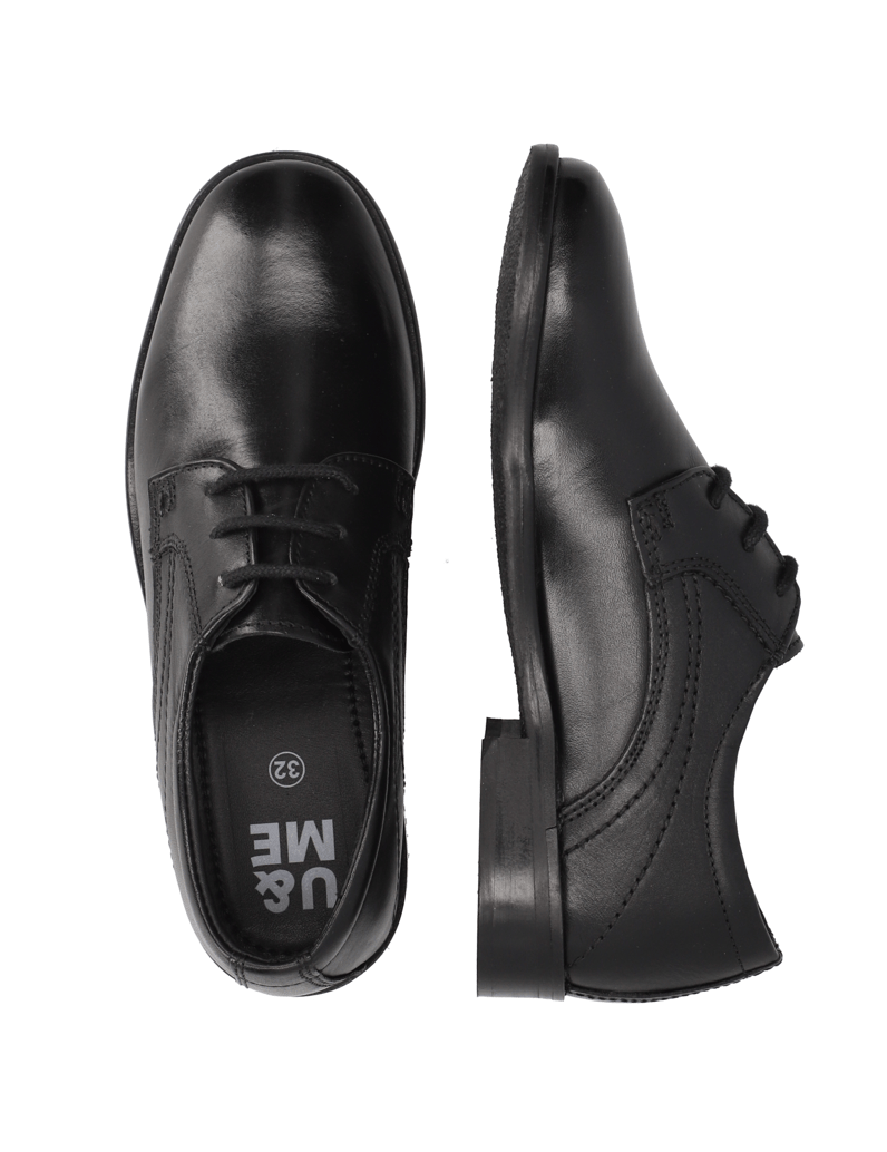U&ME-Glattleder-Schnürer-elegant-schwarz